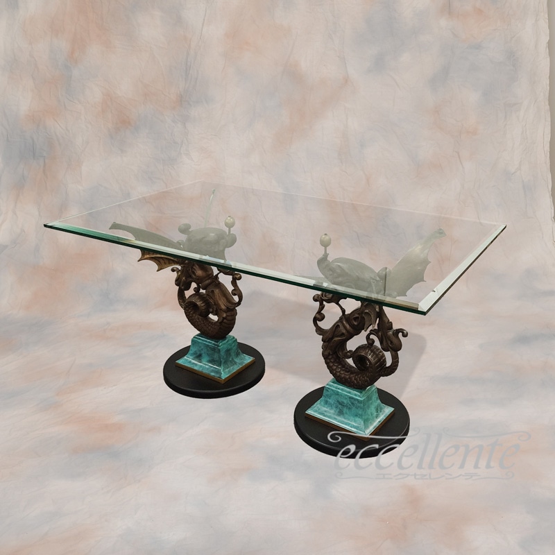 スペイン製 ブロンズテーブル EASO 角｜EASO Bronze Table - Rectangular｜DA-302