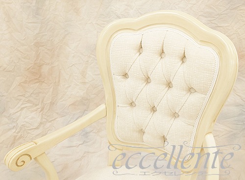 イタリア製 デスクチェア Matera Valetta Ivory AW｜Desk chair Matera Valetta - Ivory, AW｜MS-11RWAVLI