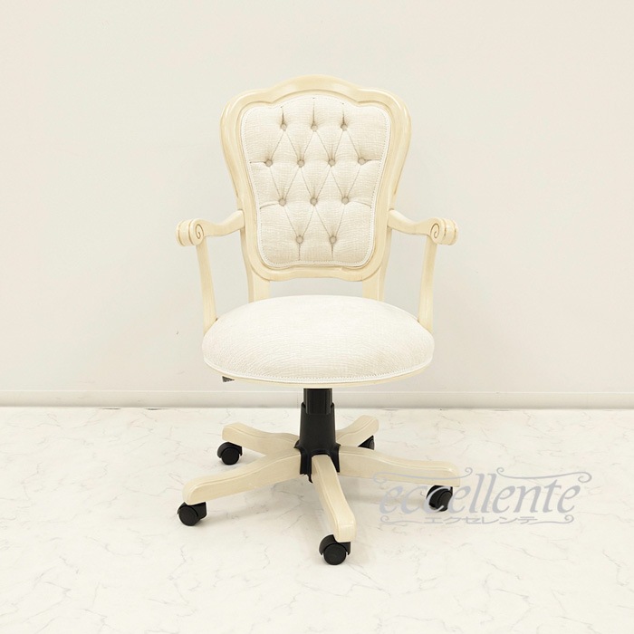 MS-11RWAVLI イタリア製 デスクチェア Matera Valetta Ivory AW Desk chair Matera Valetta White AW