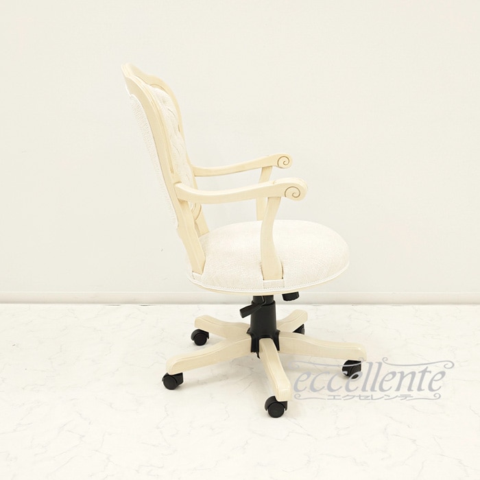 MS-11RWAVLI イタリア製 デスクチェア Matera Valetta Ivory AW Desk chair Matera Valetta White AW