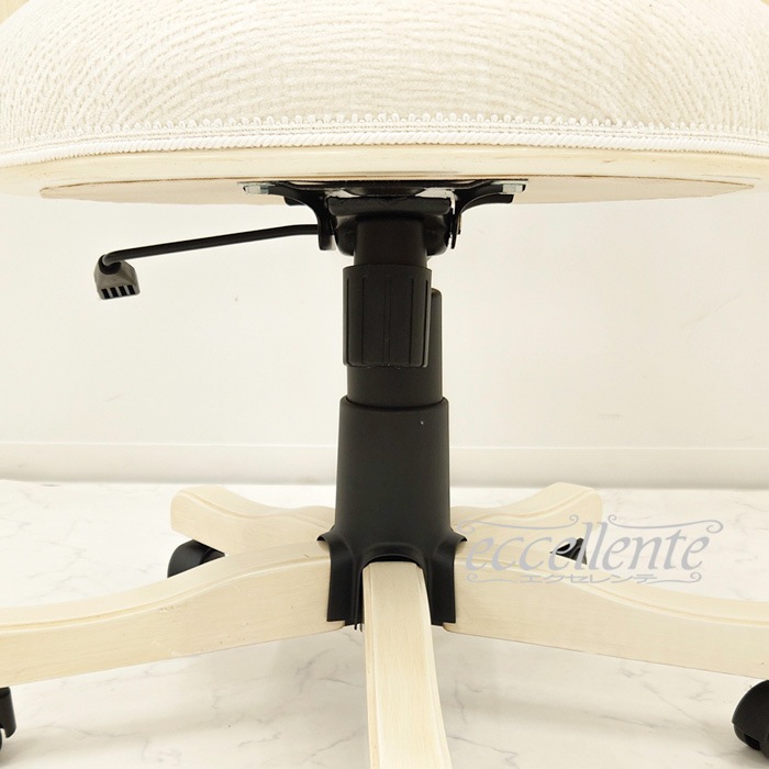 MS-11RWAVLI イタリア製 デスクチェア Matera Valetta Ivory AW Desk chair Matera Valetta White AW