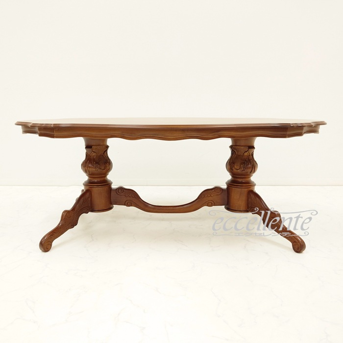 TV-17919TRST イタリア製センターテーブル 茶 Coffee Table Walnut color