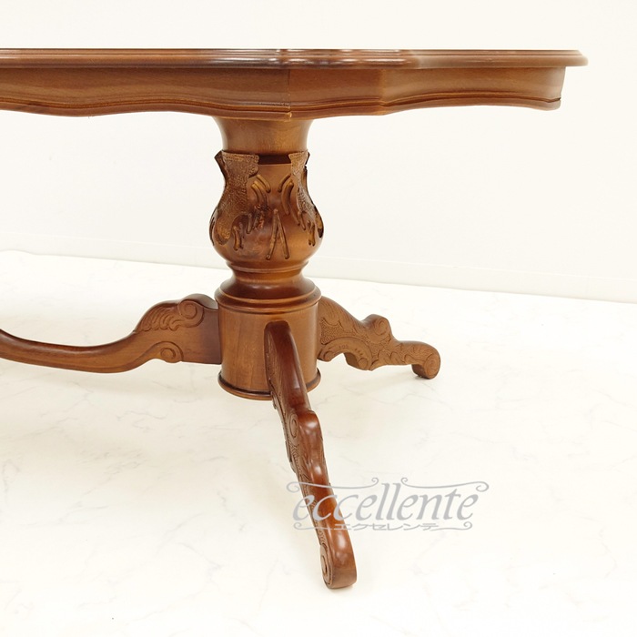 TV-17919TRST イタリア製センターテーブル 茶 Coffee Table Walnut color