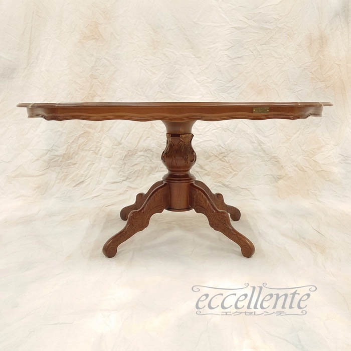 イタリア製 センターテーブル 茶｜Coffee Table - Walnut Finish｜TV-17920TIST