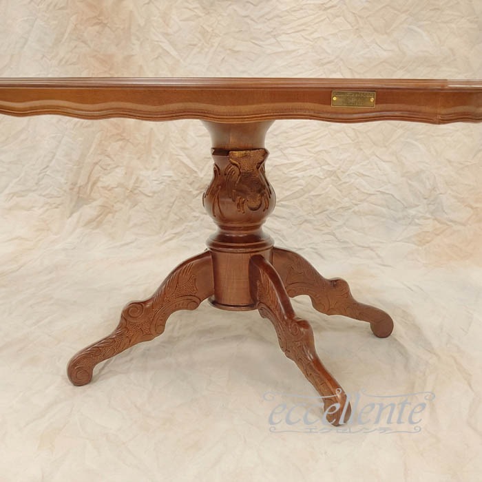 イタリア製 センターテーブル 茶｜Coffee Table - Walnut Finish｜TV-17920TIST