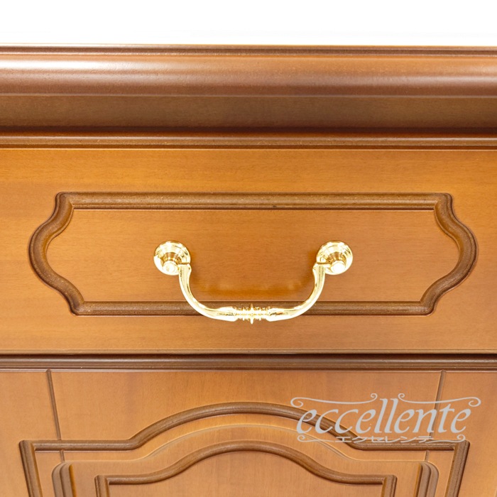 イタリア製 PCデスク 茶 PC Desk Walnut Finish｜TV-2220NO | イタリア