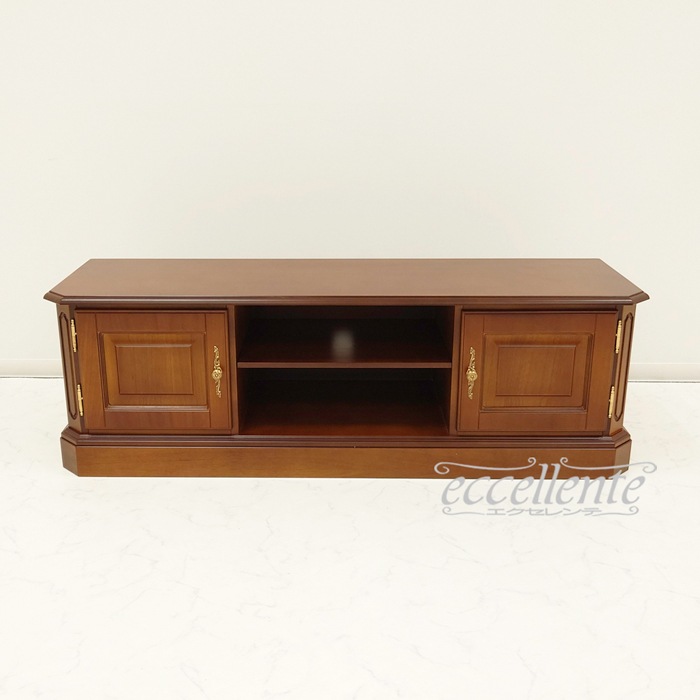 イタリア製 テレビボード 2ドア 茶｜2 Door TV Board｜TV-5009NO