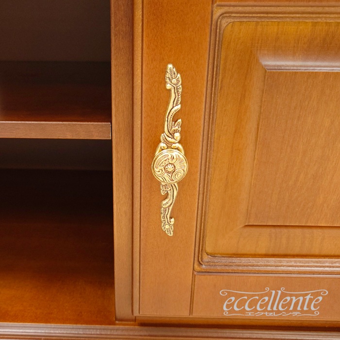 イタリア製 テレビボード 2ドア 茶｜2 Door TV Board｜TV-5009NO