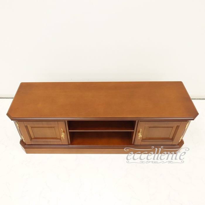 イタリア製 テレビボード 2ドア 茶｜2 Door TV Board｜TV-5009NO