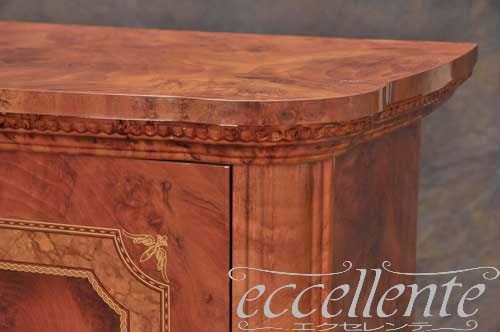 【サルタレッリ/Saltarelli】AM-04 イタリア製 2ドアーサイドボード アマルフィ ウォールナット