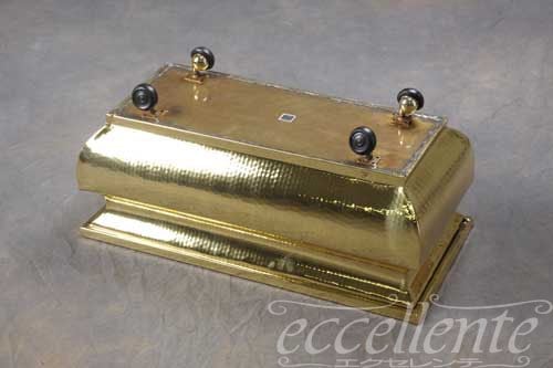 イタリア製 プランター60 キャスター付 Brass Bright   ｜Planter 60 with casters / Brass Bright｜CR-835360BA