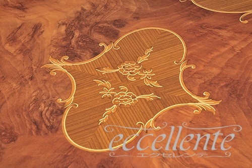 【サルタレッリ/Saltarelli】VE-27 イタリア製 センターテーブル　ヴェルサイユ　オーバル／ウォールナット