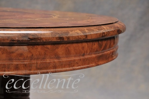 【サルタレッリ/Saltarelli】VE-27 イタリア製 センターテーブル　ヴェルサイユ　オーバル／ウォールナット