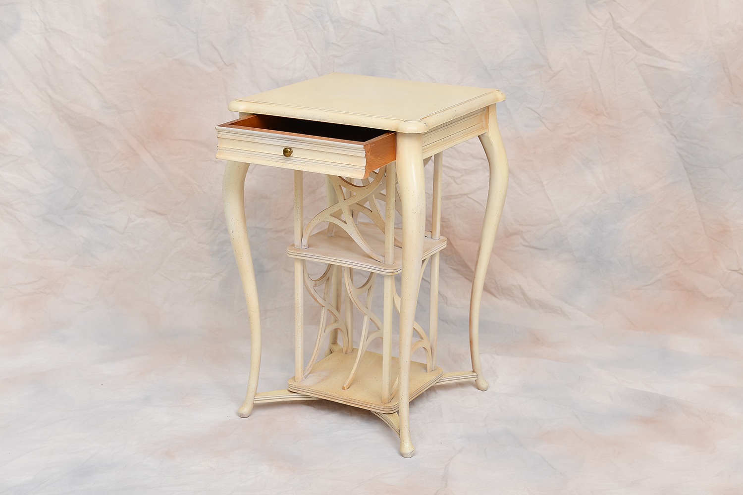 イタリア製 マガジンラック アンティークホワイト｜VL-1720W