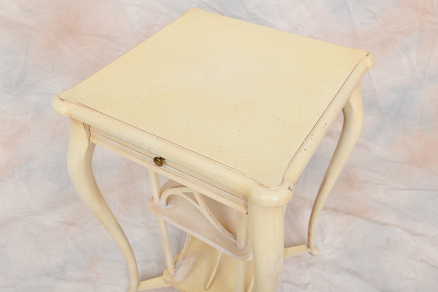 イタリア製 マガジンラック アンティークホワイト｜VL-1720W