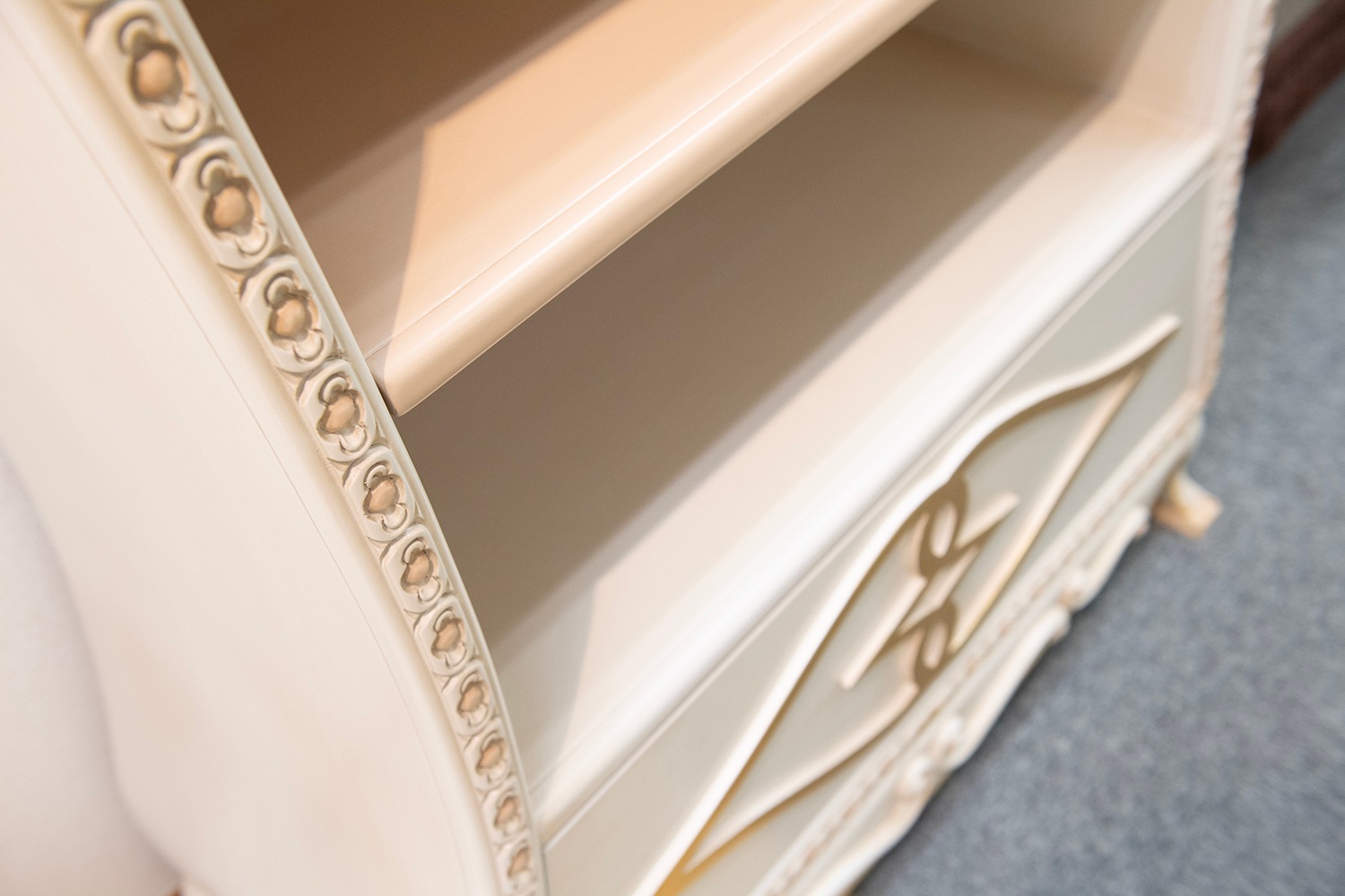 イタリア製 ブックケース Love ivory|GP-2407WST