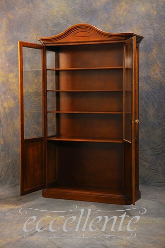 イタリア製 2ドアキャビネット ウォールナット｜2 door cabinet/Walnut Finish｜TV-5082NO
