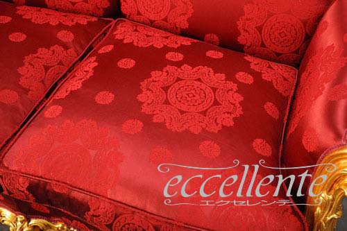 【シリック/Silik】 イタリア製 2シートソファ ゴールド／C｜SI-8812