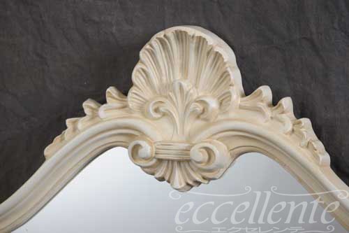 2618M1250 イタリア製 ミラー　アイボリー