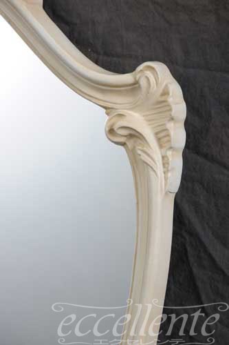 2618M1250 イタリア製 ミラー　アイボリー