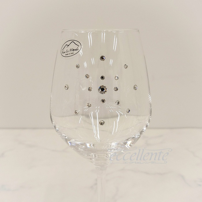 イタリア製 カラフェ・ワイングラス6個セット・MU マルチ｜FA-100195MU