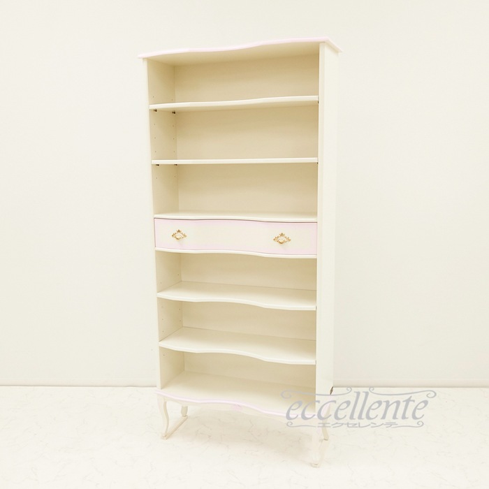 TV-BR581WP イタリア製ブックシェルフ ピンク Stile Borbonese Bookshelf Pink Stile Borbonese