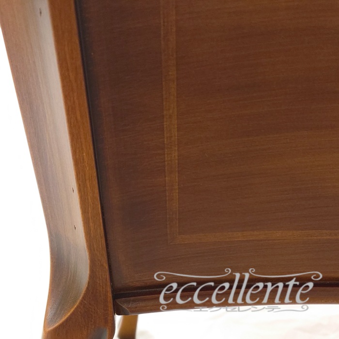 イタリア製 デスク St.ボルボネーゼ 象嵌／ウォールナット｜Desk St.Borbonese with inlay/Walnut Finish｜TV-BR590NO