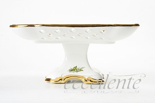 イタリア製 コンポート角 Mughetto｜Compote Square shaped Mughetto｜CB-646MUA