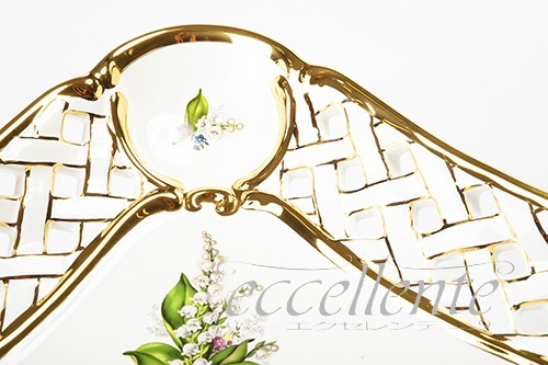 イタリア製 コンポート角 Mughetto｜Compote Square shaped Mughetto｜CB-646MUA