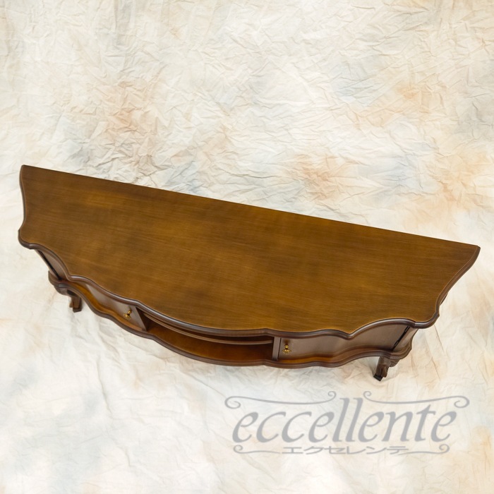 イタリア製 テレビボードグランデ St.ボルボネーゼ 象嵌／ウォールナットカラー｜TV board grande St. Borbonese with inlay/Walnut Finish｜TV-BR6122NO