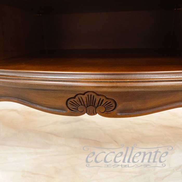 イタリア製 テレビボードグランデ St.ボルボネーゼ 象嵌／ウォールナットカラー｜TV board grande St. Borbonese with inlay/Walnut Finish｜TV-BR6122NO