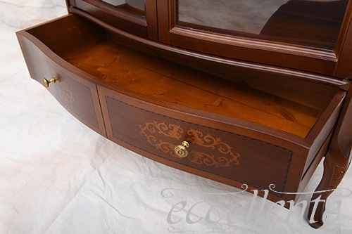 TV-4304NOST イタリア製 2ドアキャビネット ウォールナットカラー