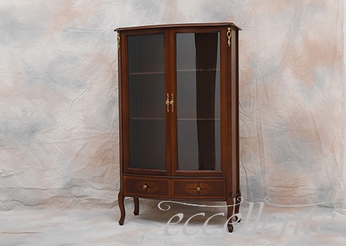 イタリア製 2ドアキャビネット ウォールナットカラー｜2 Door Cabinet - Walnut Finish｜TV-4304NOST