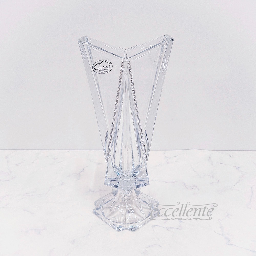 イタリア製 花瓶 Origami大･SW｜FA-3001BSW