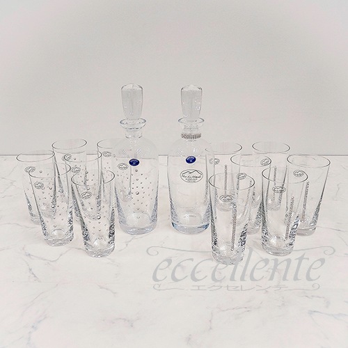 イタリア製 ボトル+タンブラー6個セット･MU｜FA-202021MU