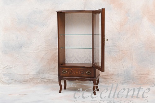 TV-562NOST イタリア製1ドアキャビネット ウォールナットカラー