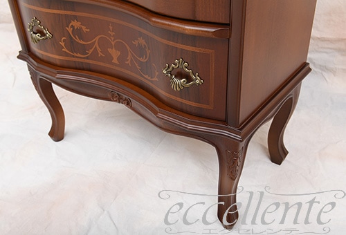 TV-562NOST イタリア製1ドアキャビネット ウォールナットカラー