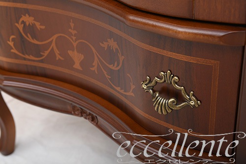 TV-562NOST イタリア製1ドアキャビネット ウォールナットカラー