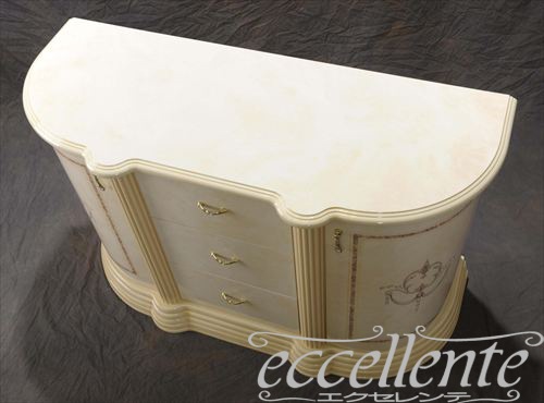 SA-BF100AV イタリア製 3ドアーサイドボード　サラ　アイボリー