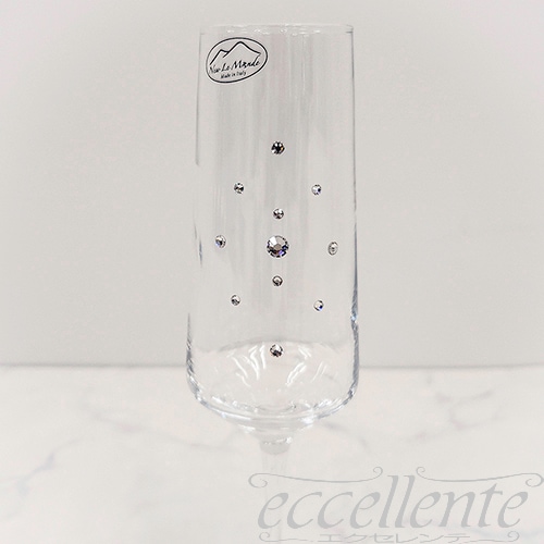 イタリア製 フルートグラス 6個セット･MU｜FA-14036MU