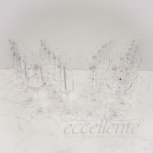 イタリア製 フルートグラス 6個セット･MU｜FA-14036MU