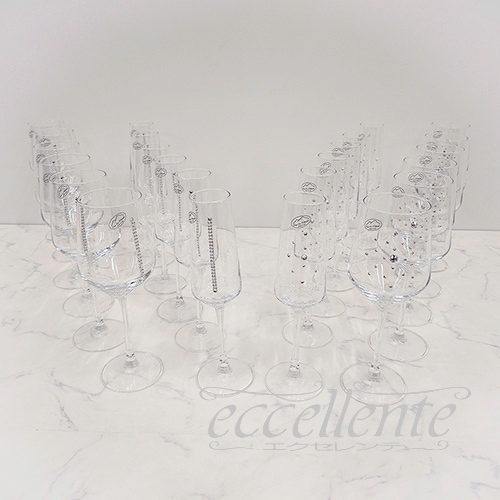 イタリア製 フルートグラス 6個セット･SW｜FA-14036SW