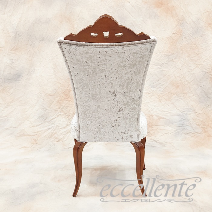 イタリア製 ダイニングチェア BRUSSELS シルバー｜Dining Chair BRUSSELS Silver｜GP-039091DST