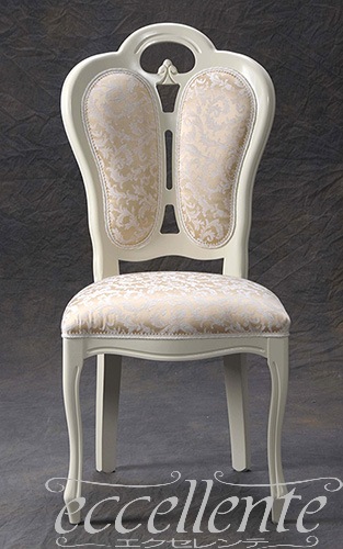 イタリア製 ダイニングチェア ジリオ アイボリー／RJ Beige400｜GP-18WF3B