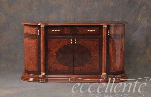 【サルタレッリ/Saltarelli】FL-02 イタリア製 4ドアサイドボード フローレンス ウォールナット