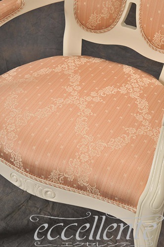 イタリア製 アームチェア ジリオ アイボリー／Marianne｜GP-19WF3M