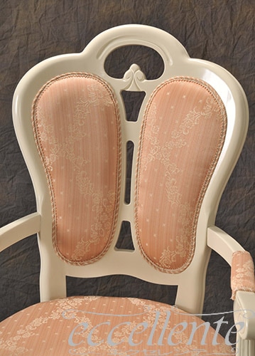 イタリア製 アームチェア ジリオ アイボリー／Marianne｜GP-19WF3M