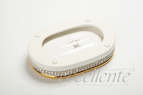 イタリア製 ソープディッシュ Crystal White｜Soap Dish Crystal White｜CB-533BOS