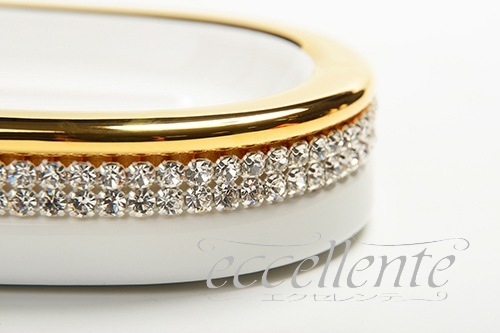 イタリア製 ソープディッシュ Crystal White｜Soap Dish Crystal White｜CB-533BOS