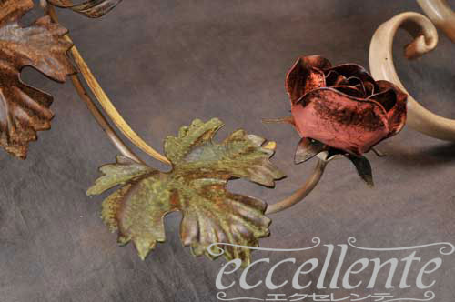 PS-526512P イタリア製 セイリングランプ　12灯　ローズパステル  Ceiling lamp 12 lights/Rose Pastel